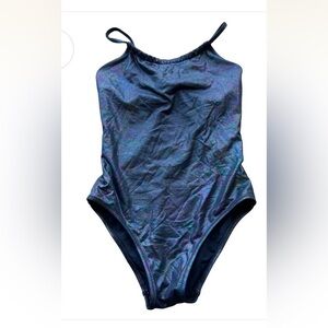 Vilebrequin Kids Swim One Piece - beautiful Iridescent Black size 12